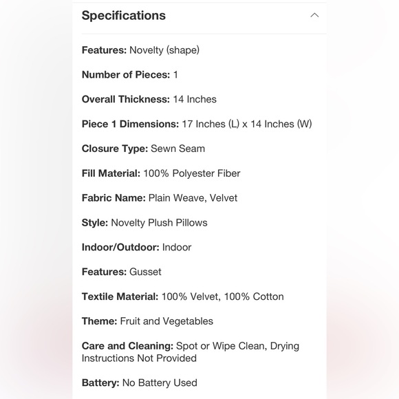 Velvet Beaded Mushroom Pillow, John Derian for Target - Picture 5 of 5